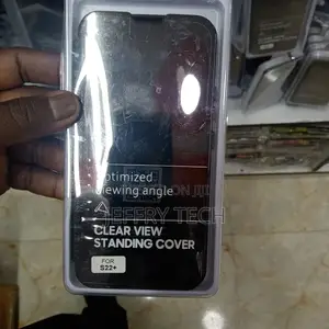 Mirror Case for Samsung Galaxy S22 Plus 5G Flip Case, Clear
