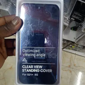 Flip Cover for Samsung Galaxy S21 Plus Mirror S-View Stand (