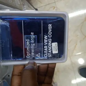 Mirror Flip Cover for Oppo Reno 5 - Black