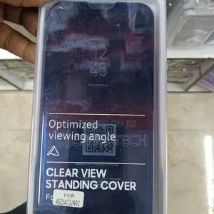 OPPO A92/A52 Plating Mirror Flip Case Black