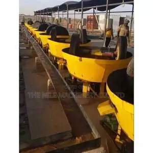 With CIQ Gold Pan Mill, Wet Pan Gold Grinding Mill With ISO