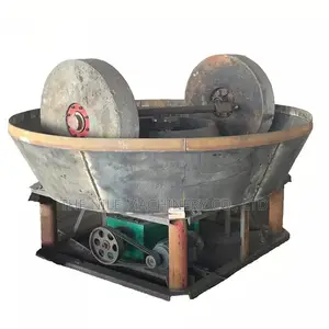 Mining Wet Pan Gold Grinding Mill Plant for Africa