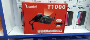 Dual Sim Card Rechargeable Landline Phone.(T1000)