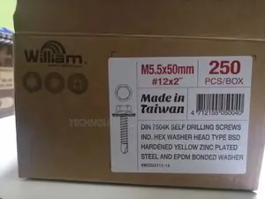Self Tapping Screws (Greenhouse/Roofing ) 50mm
