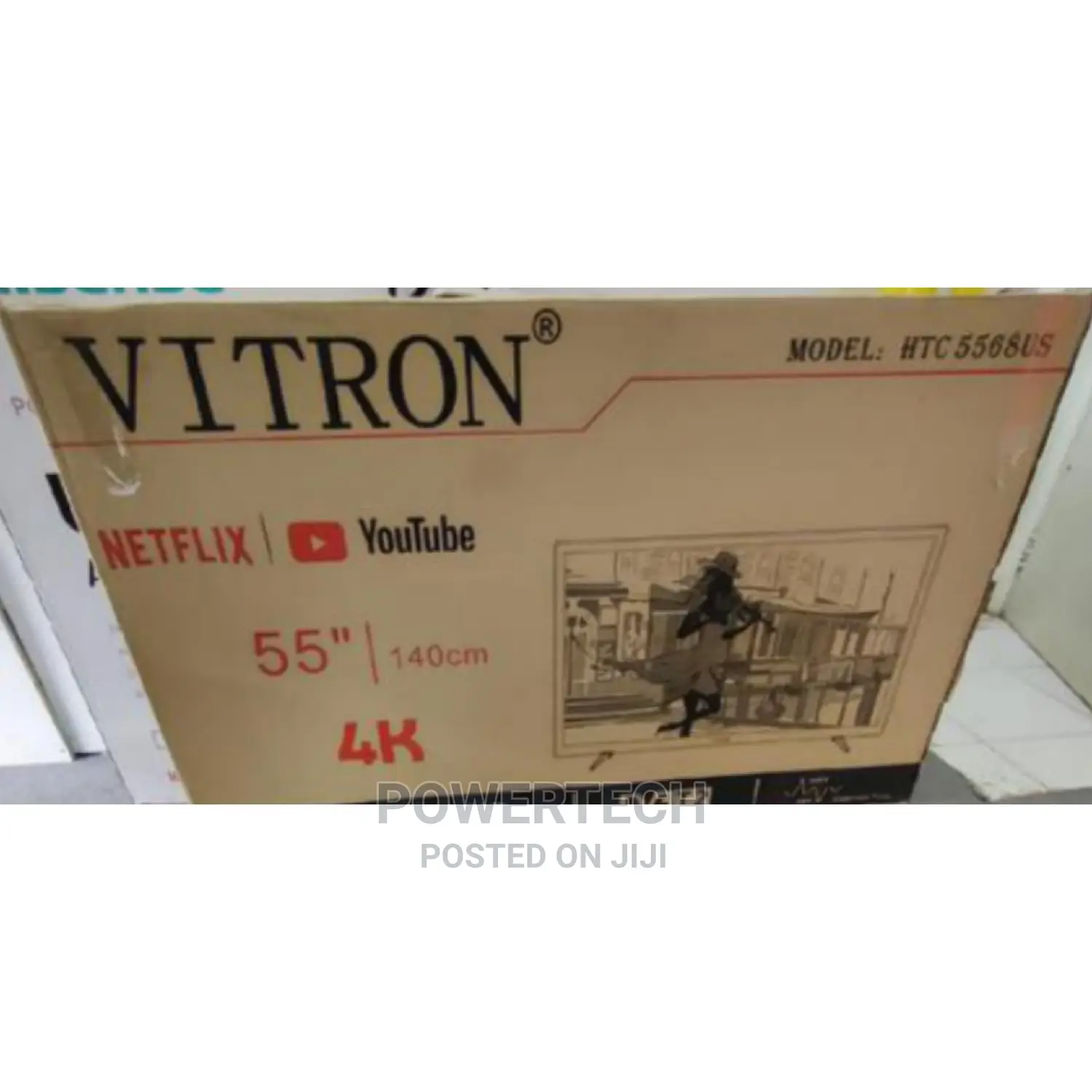 Vitron 55 Inches Smart Android 4k Tv