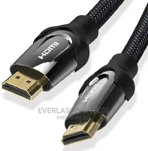 Vention Nylon Braided HDMI Cable 8M Black Metal Type