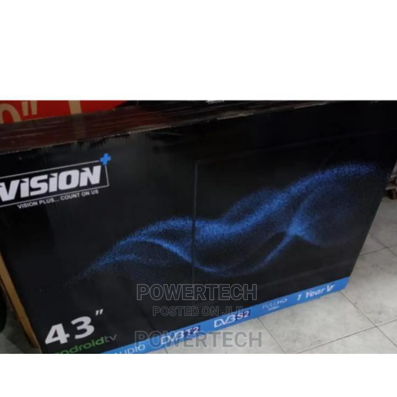 Vision 43 Inches Smart Android Frameless Tv