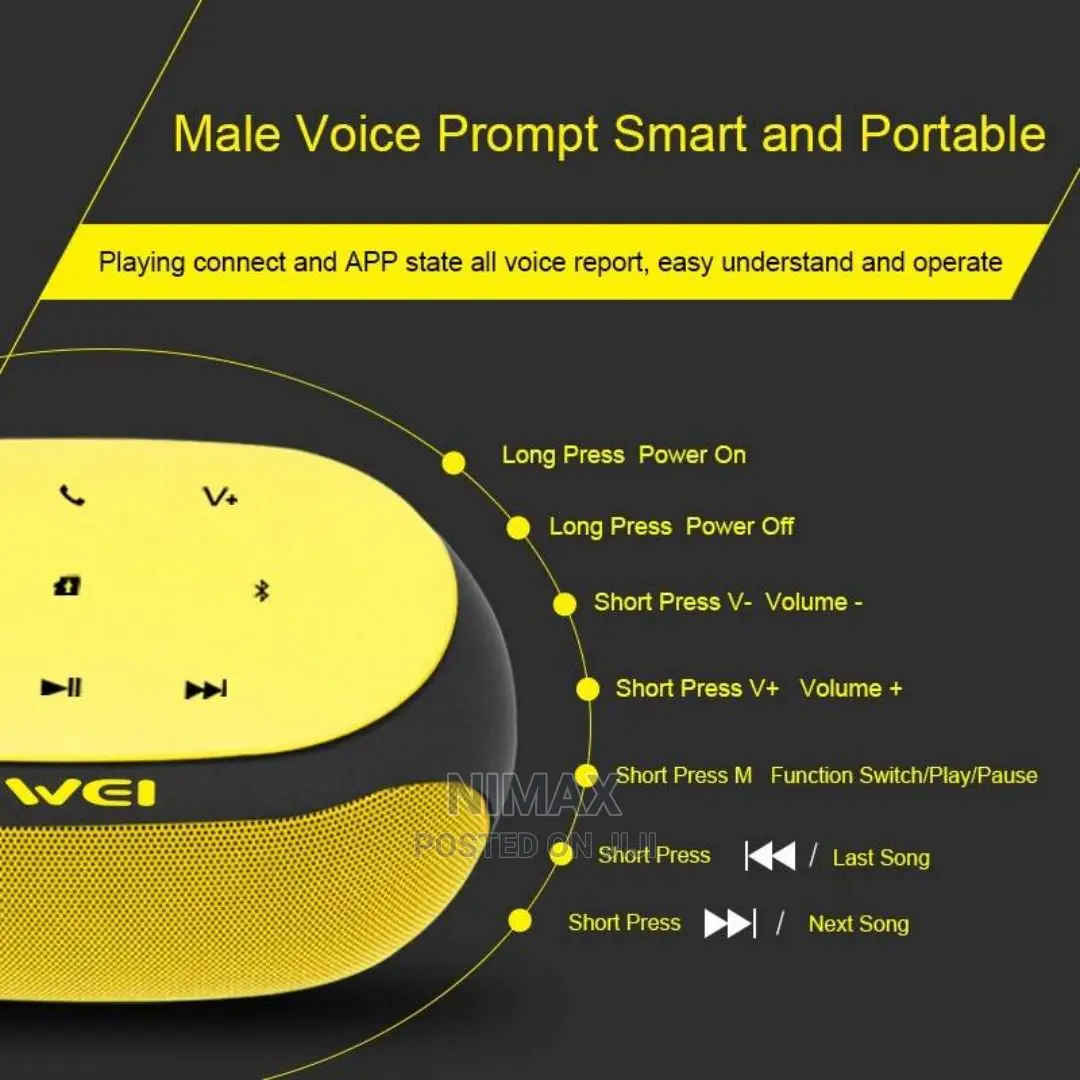 Awei Y200 - Hifi Wireless Bluetooth Speaker