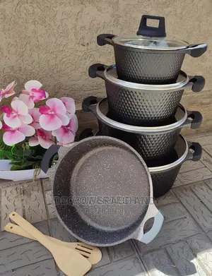 Unique Cookware Set-12 Pieces;