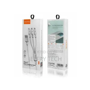 Vidvie USB Cable 3 in 1 - Lightning + Micro + Type C - 120 C