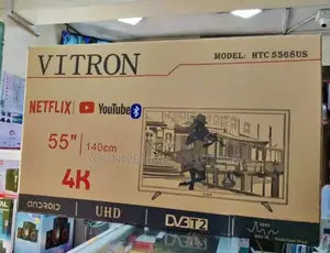 Vitron 55 Inches Smart Android Bluetooth Enabled Digital Tv