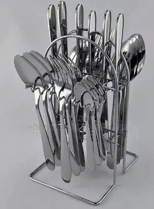 24 Pieces Stainless Steel Cutlery Set.