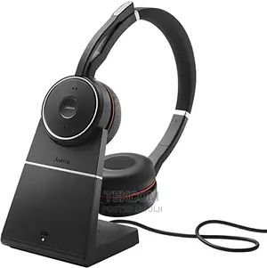 Jabra Evolve 75 Ms Stereo Wireless Headset With Charging Sta
