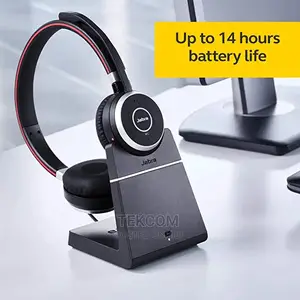 Jabra Evolve 65 MS Stereo Wireless Headset With Charging Sta