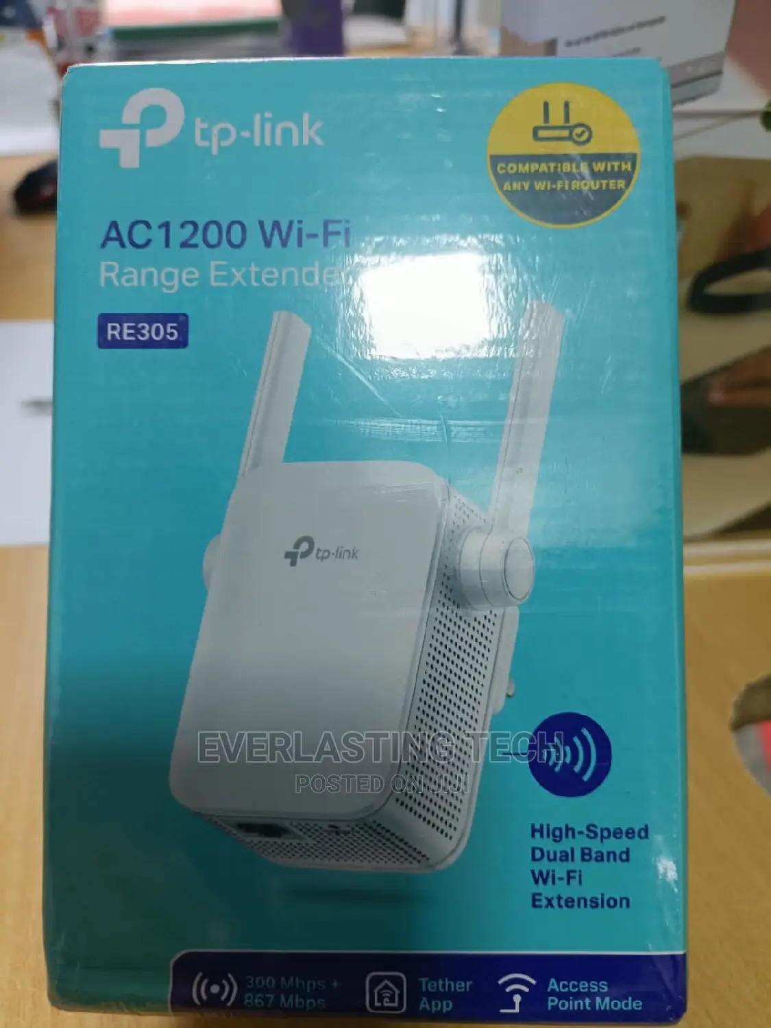 AC1200 Wireless N Wall Plugged Range Extender