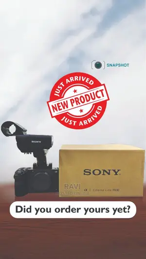 Sony Fx30 Brand New