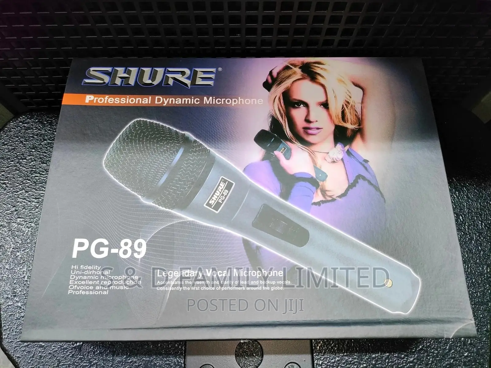 Shure Pg 89 Wire Microphone