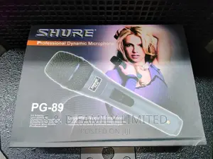 Shure Pg 89 Wire Microphone