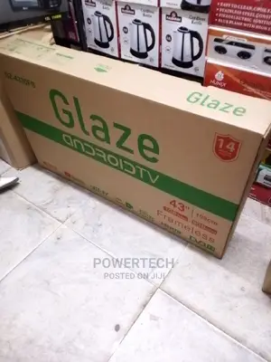 Glaze 43 Inches Smart Android Tv Frameless√