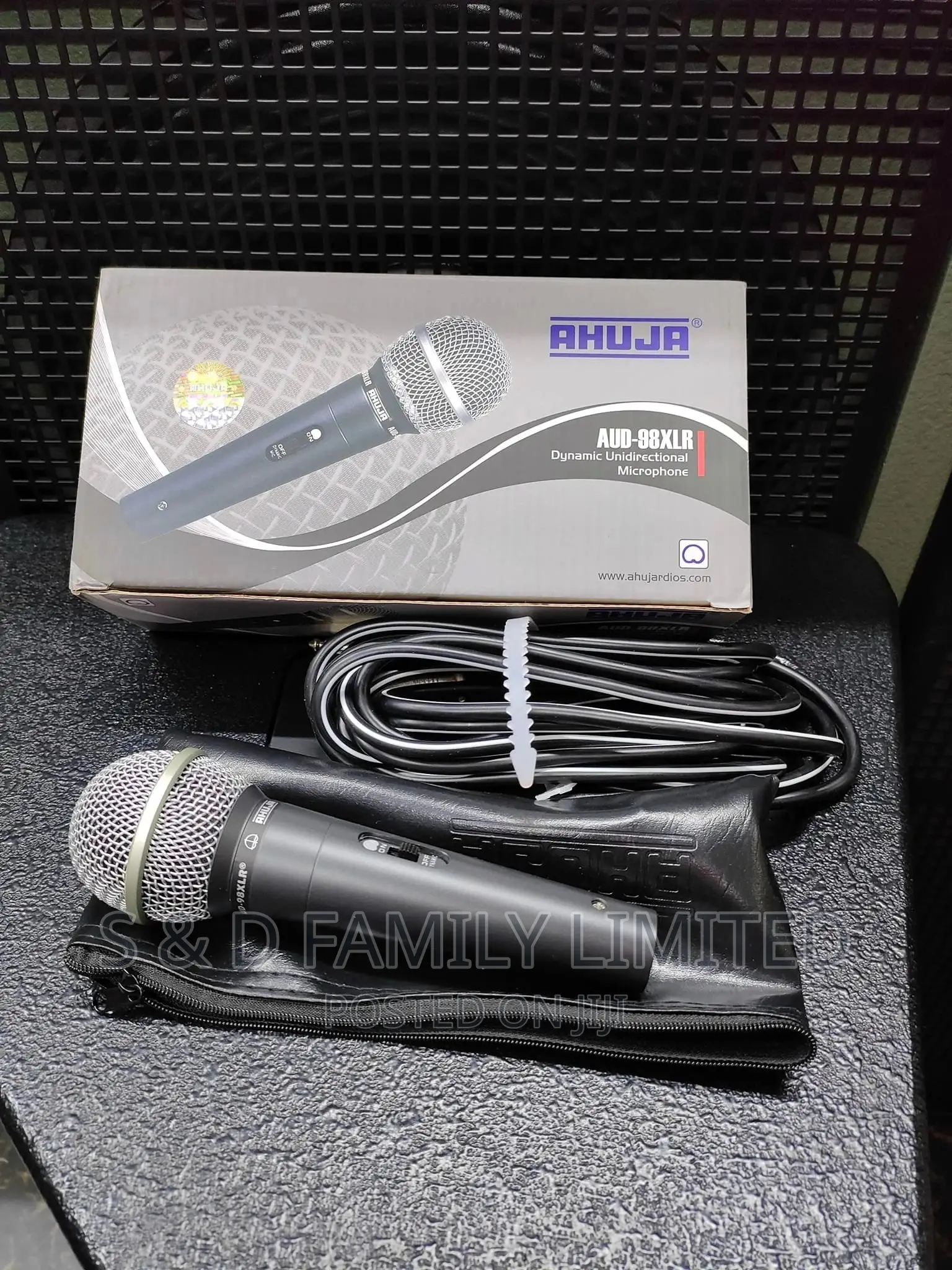 Ahuja Aud-98xlr Wire Microphone