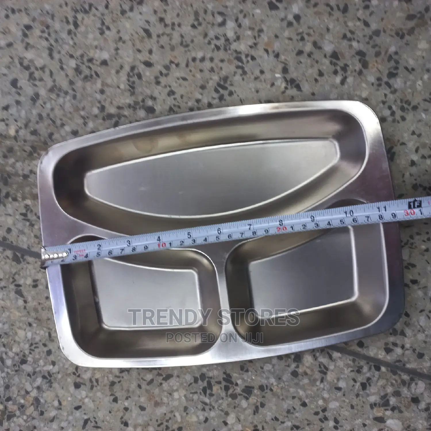 Rectangular Partioned Plates- 29cms X 21cms
