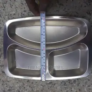 Rectangular Partioned Plates- 29cms X 21cms