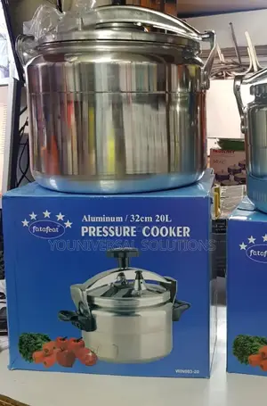 Aluminium 20 Litres Pressure Cooker.
