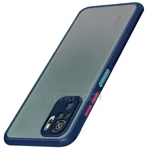Back Cover for Xiaomi Redmi Note 10/ 10s ( Poly Carbonate|Bl