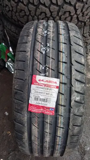 225/45 R 17 Lassa Made in Turkey by Bridgestone Company.
