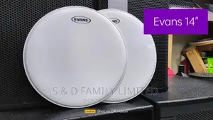 Evans 14 Inch White Rough Drum Skin