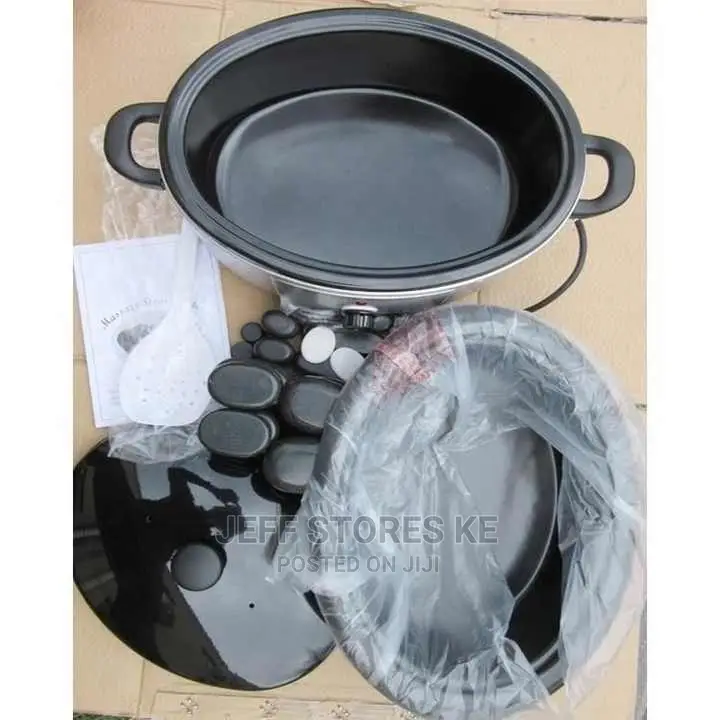 Hot Stone Massage Set With Heater