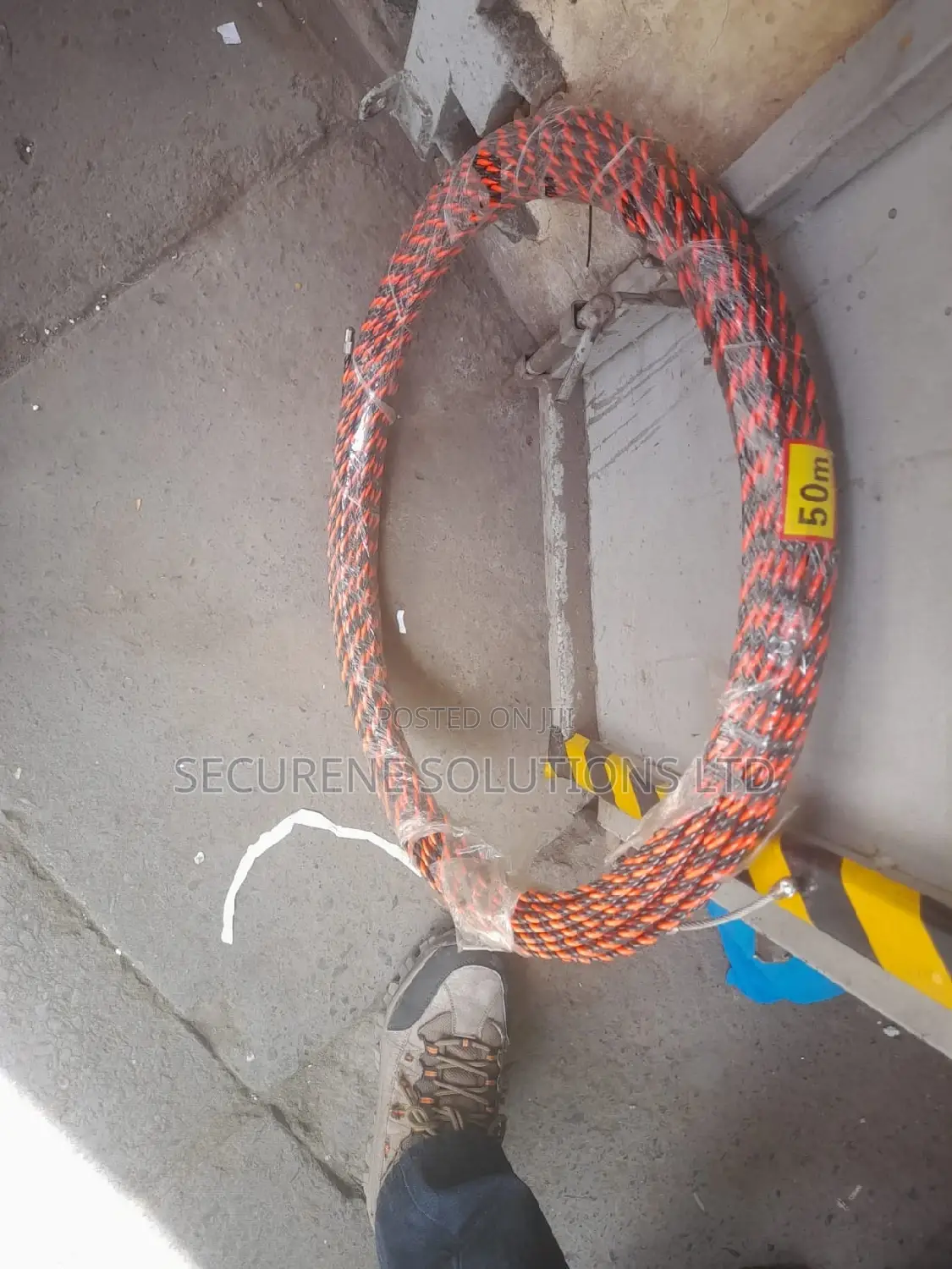 Cable Push Pullers Duct Snake Rodder 4mm 50m