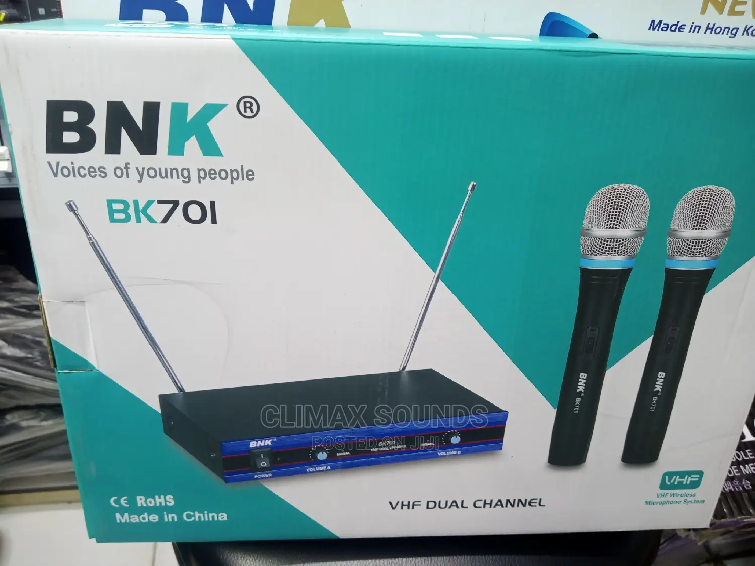 Wireless Microphone Bnk Bk701