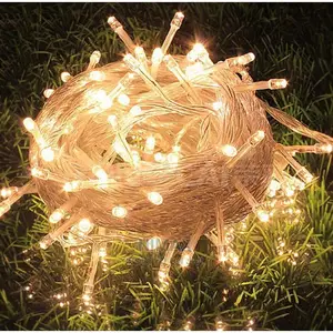 100 LED 10M String Light Christmas Lights (White Warm)