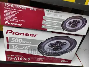 Pioneer 500 Watts 6 Inch Round Midrange Speakers- A Pair