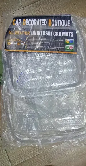 Floor Mats/Carpets/Car Mats 5 Seater/7 Seater Universal Clear Plain