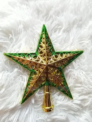 Christmas Star - Green/Gold