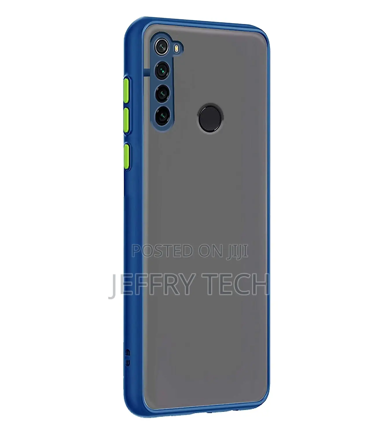 Redmi Note 8 Smoke Cover Protective Shockproof Matte Hard Ba