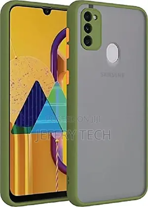 (Camera Protection Matte Case Cover for Samsung Galaxy M30s