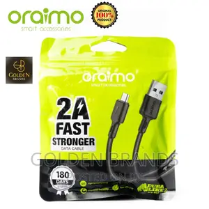 Oraimo Micro USB Fast Charge Cable + Data Cable