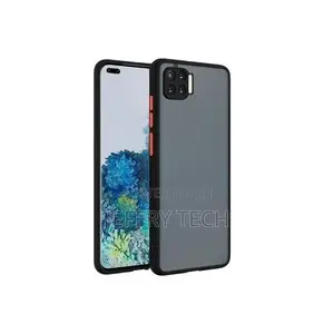 Casotec Back Cover for Oppo A93 5G Matte Finish Smoke Cover