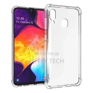 Products Samsung A20 Case, Presidio Stay Clear, Clear/Clear