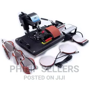 Combo Heat Press Machine (8 in 1),Sublimation Heat Press Mac