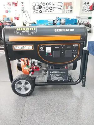 Hisaki 6.5kva Powered Generator.