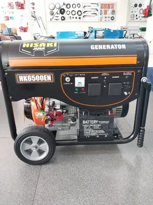 Hisaki 6.5kva Powered Generator.
