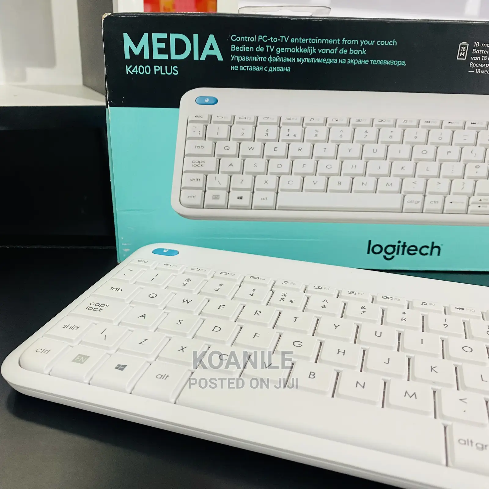 Logitech Plus Wireless Touch Keyboard