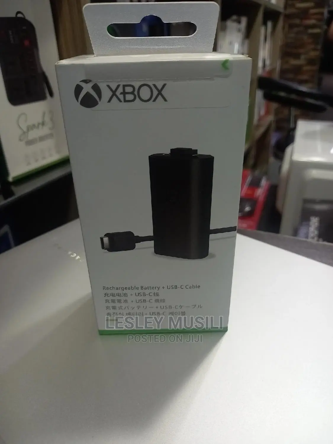 Xbox Rechargeable Battery +Usb C Cable