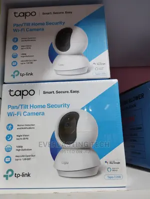 Tp-link Pan/Tilt Home Security Wi-fi Camera - Tapo C200
