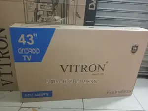 Vitron 43" Smart Android Tv Frameless Tv