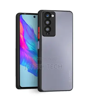 Plastic Tecno Camon 18 Back Cover Smoke Case | Camera Bump